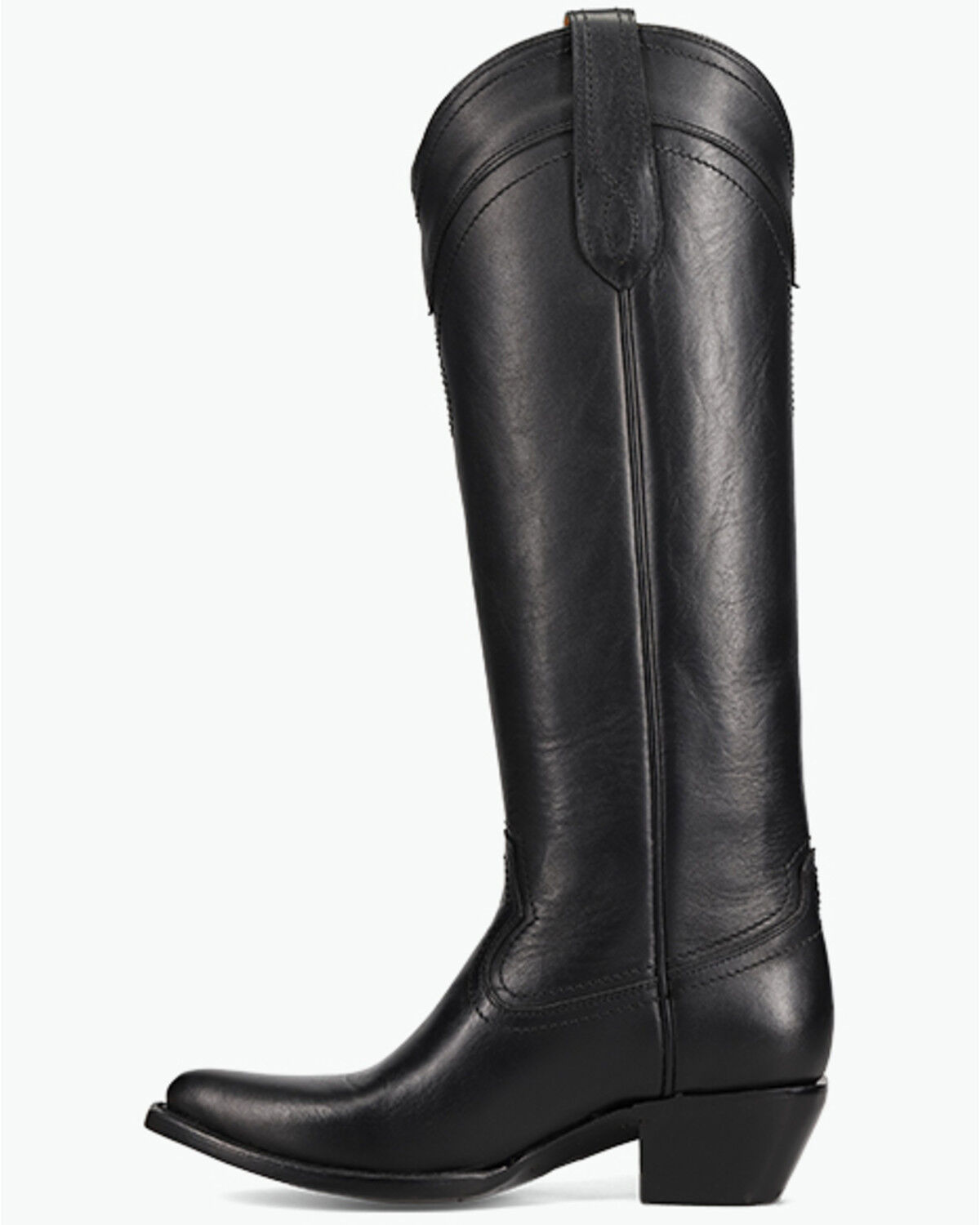 Image #3 - Frye Women's Sacha At The Knee Tall Western Boots - Snip Toe, Black, hi-res