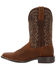 Image #3 - Durango Men's Westward Western Performance Boots - Broad Square Toe, Dark Brown, hi-res