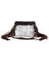 Image #2 - Montana West Women's Fringe Stadium Clear Crossbody Bag, Brown, hi-res