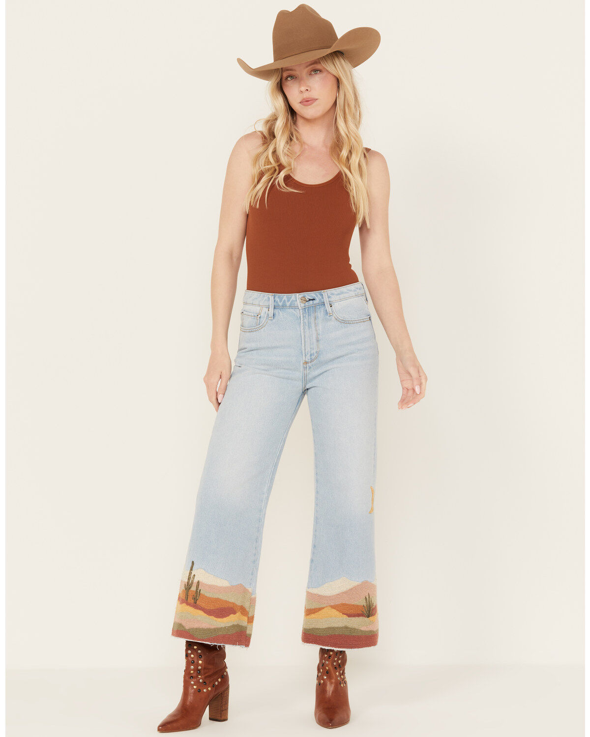 Image #1 - By Together Women's Hello There Ribbed Bodysuit, , hi-res