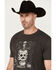 Image #2 - Moonshine Spirit&reg; Men's Bottle Lines Short Sleeve Graphic T-Shirt, Charcoal, hi-res