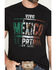 Image #3 - Cody James Men's Viva Mexico Short Sleeve Graphic T-Shirt, Black, hi-res