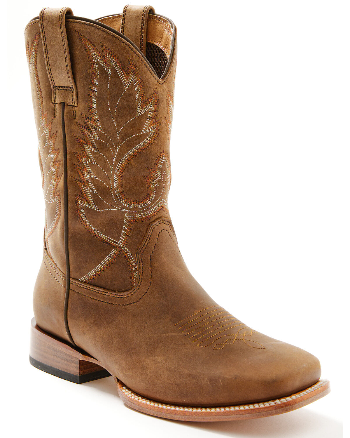 Cody James Cush Core&reg; Men's Tracker Western Boots - Broad Square Toe, Brown, hi-res
