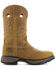 Image #2 - Frye Men's 10" Wellington Waterproof Work Boots - Steel Toe, Tan, hi-res