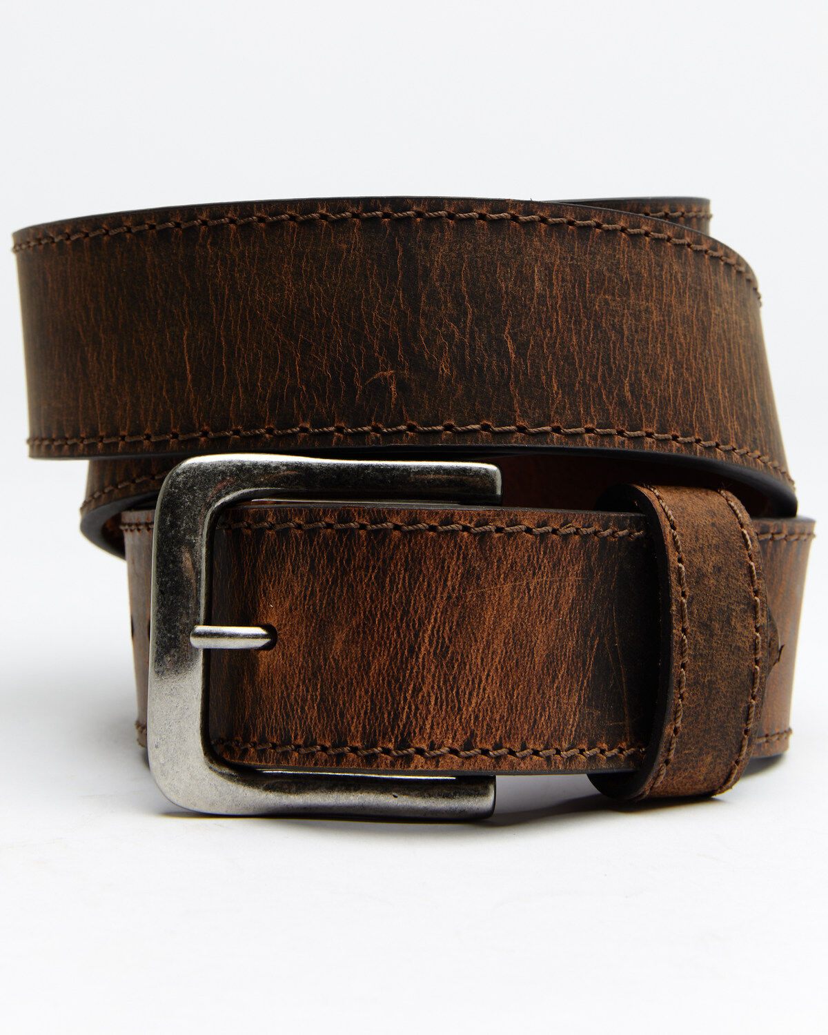 Hawx&reg; Men's Extra Wide Work Belt, Brown, hi-res
