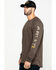 Image #3 - Ariat Men's Moss Green Rebar Cotton Strong Long Sleeve Work Shirt - Big & Tall, Moss Green, hi-res