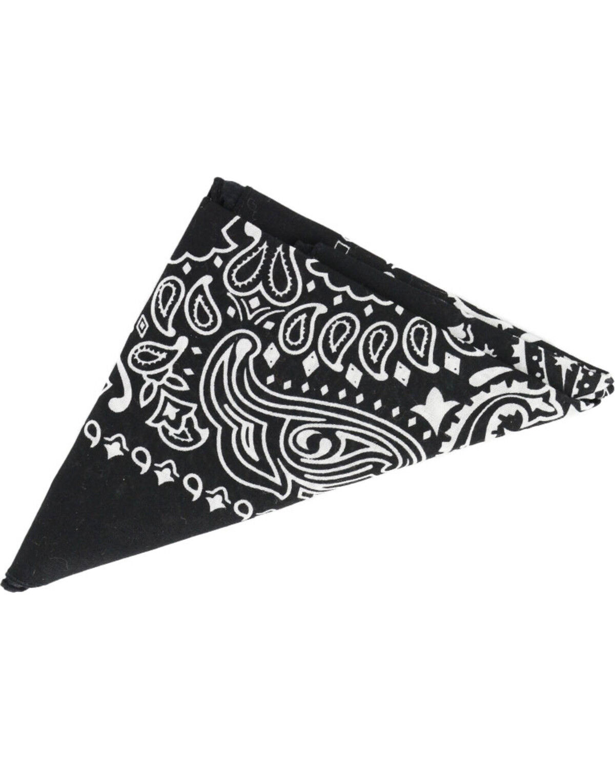 Cody James Men's Western Bandana, Black, hi-res