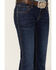 Image #3 - Shyanne Girls' Dark Wash Stretch Bootcut Riding Jeans , Dark Wash, hi-res