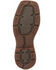 Image #7 - Durango Boys' Lil' Rebel USA Flag Western Boots - Broad Square Toe, Dark Brown, hi-res