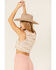 Image #4 - Shyanne Women's Cropped Marled Button-Up Sweater Vest, Sand, hi-res
