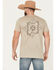 Image #1 - Moonshine Spirit&reg; Men's Bandana Short Sleeve Graphic T-Shirt, Tan, hi-res