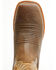 Image #6 - Dan Post Men's Morris Performance Western Boots - Broad Square Toe, Tan, hi-res