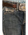 Image #2 - Rock & Roll Denim Boys' Dark Wash Rope Stitch Stretch Bootcut Jeans, Blue, hi-res