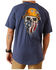 Image #1 - Ariat Men's Rebar Workman Born For This Short Sleeve T-Shirt, Heather Grey, hi-res