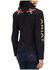 Image #1 - Ariat Women's Rosa Team Softshell Jacket - Plus, Black, hi-res