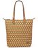 Image #1 - Ariat Women's Southwestern Diamond Print Tote, Tan, hi-res