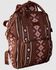 Image #1 - Wrangler Women's Callie Southwestern Print  Backpack, Brown, hi-res