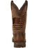 Image #4 - Durango Men's Rebel Brown Flag Western Performance Boots - Square Toe, Brown, hi-res