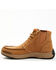 Image #3 - Cody James Men's Crazy Horse Lace-Up Casual Western Boots - Moc Toe, Tan, hi-res