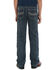 Image #2 - Wrangler 20X Boys' No.42 Glasgow Vintage Bootcut Jeans , Blue, hi-res