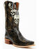 Image #1 - Dan Post Men's 13" Skull Face Tall Western Boot - Snip Toe, Black, hi-res