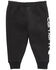 Image #1 - Carhartt Toddler Boys' Logo Fleece Sweatpants, Black, hi-res