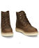 Image #1 - Justin Men's Maxwell 6" Work Boots - Soft Toe, Brown, hi-res