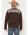 Image #4 - RANK 45&reg; Men's Cheneka 2.0 Colorblock Southwestern Print Softshell Jacket, Brown, hi-res