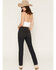 Image #3 - Levi's Women's 501 Dark Wash High Rise Straight Stretch Denim Jeans, Dark Wash, hi-res