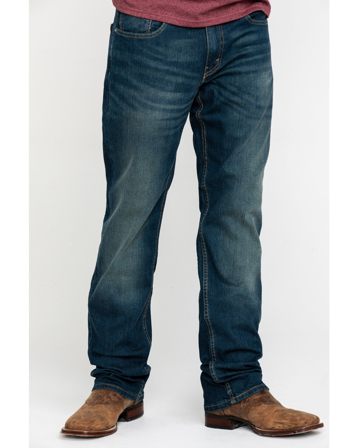 Image #2 - Levi's Men's Cash Relaxed Straight Leg Jeans, , hi-res