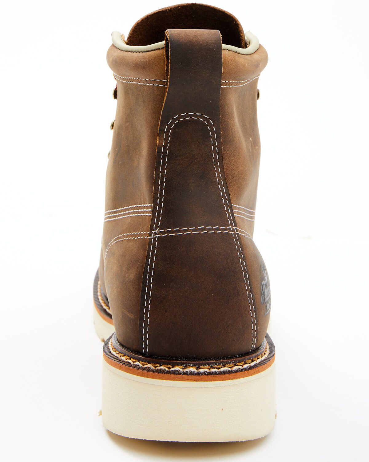 Image #5 - Thorogood Men's 6" American Heritage Classics USA Work Boots - Steel Toe, Brown, hi-res