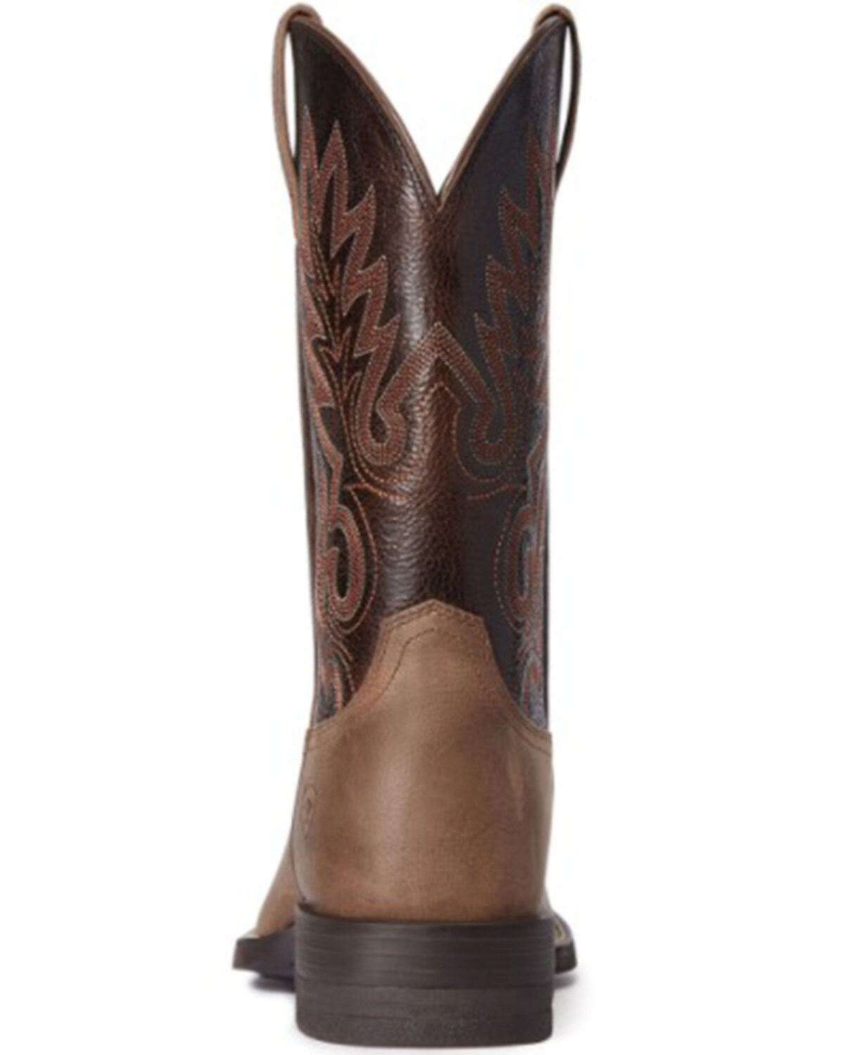 Image #3 - Ariat Men's Authentic Layton Performance Western Boot - Broad Square Toe, Brown, hi-res