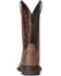 Image #3 - Ariat Men's Authentic Layton Performance Western Boot - Broad Square Toe, Brown, hi-res
