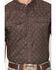 Image #3 - Rock & Roll Denim Men's TEK Medallion Print Short Sleeve Button-Down Performance Stretch Western Shirt, Dark Brown, hi-res