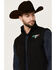 Image #2 - Cowboy Hardware Men's Mexico Rodeo Softshell Vest, Black, hi-res