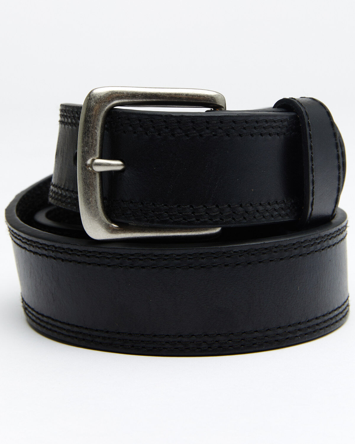 Hawx Men's Triple Stitch Work Belt, Black, hi-res