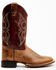 Image #2 - Cody James Boys' Ames Tonal Western Boots - Broad Square Toe, Brown, hi-res