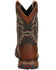 Image #4 - Durango Boys' Lil' Durango Western Boots - Square Toe, Brown, hi-res