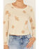 Image #3 - Cleo + Wolf Women's Calvin Floral Embroidered Long Sleeve Thermal Shirt, Oatmeal, hi-res