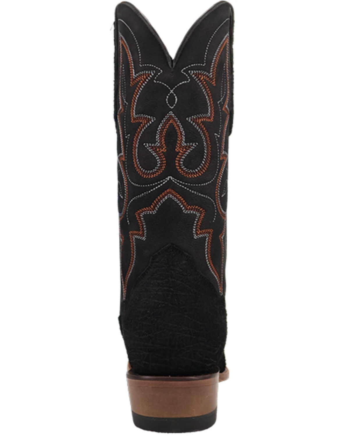 Image #5 - Dan Post Men's Ironhide Exotic Print Western Boots - Square Toe, Black, hi-res