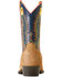 Image #3 - Ariat Boys' Derby Monroe Western Boots - Square Toe , Beige, hi-res