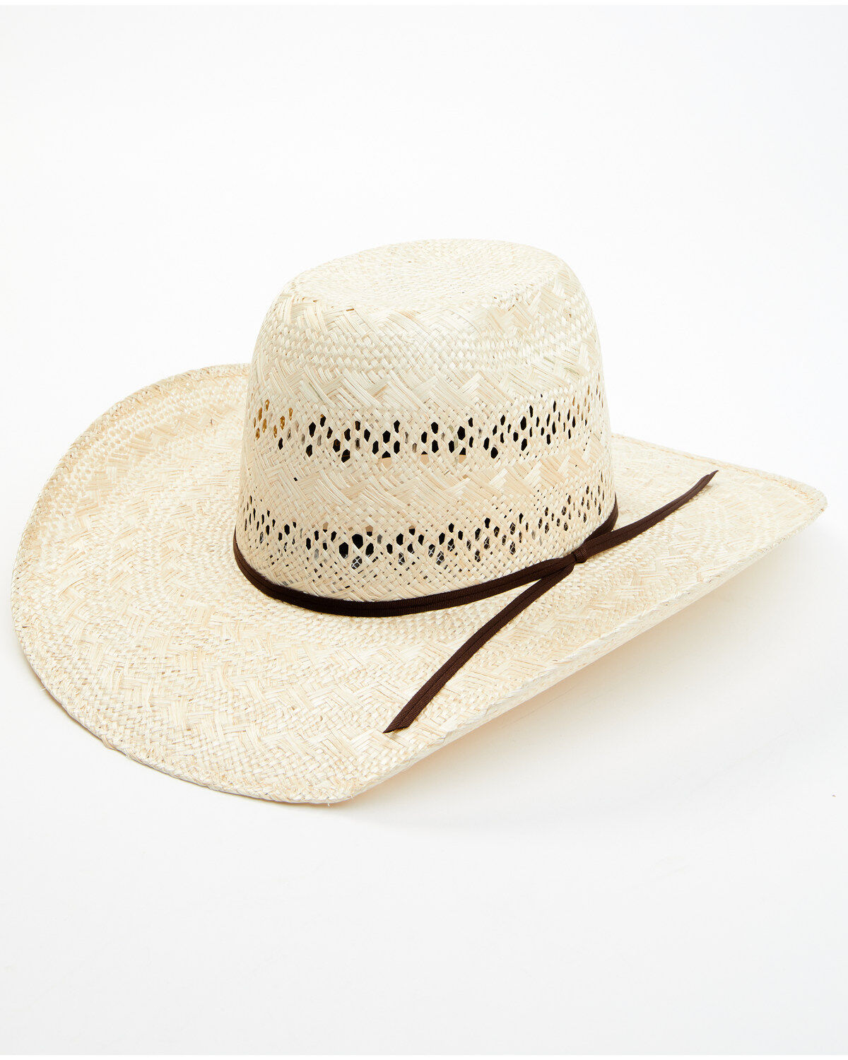 Image #1 - Rodeo King Ramie 25X Straw Cowboy Hat, Natural, hi-res