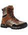 Image #1 - Rocky Men's Lynx Waterproof 400G Insulated Hunting Boots - Round Toe , Brown, hi-res