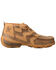 Image #2 - Twisted X Boys' Chukka Driving Shoes - Moc Toe, Brown, hi-res