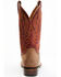 Image #5 - Lucchese Men's Gordon Western Boot - Broad Square Toe, Tan, hi-res