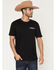 Image #2 - Moonshine Spirit&reg; Men's Mexico Eagle Short Sleeve Graphic T-Shirt, Black, hi-res