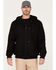 Image #1 - Hawx Men's Pro Hooded Bomber Jacket - Big & Tall, Black, hi-res