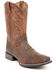 Image #2 - Ariat Men's Sport Herdsman Western Performance Boots - Square Toe, Brown, hi-res