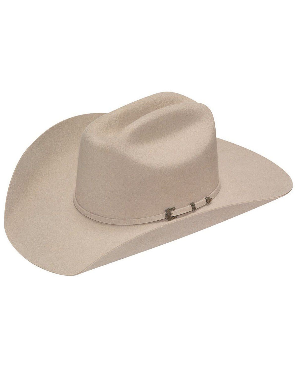 Image #1 - Twister Dallas 2X Felt Cowboy Hat, Silverbelly, hi-res