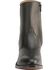 Image #4 - Boulet Men's Zipper Western Boots - Round Toe, Black, hi-res